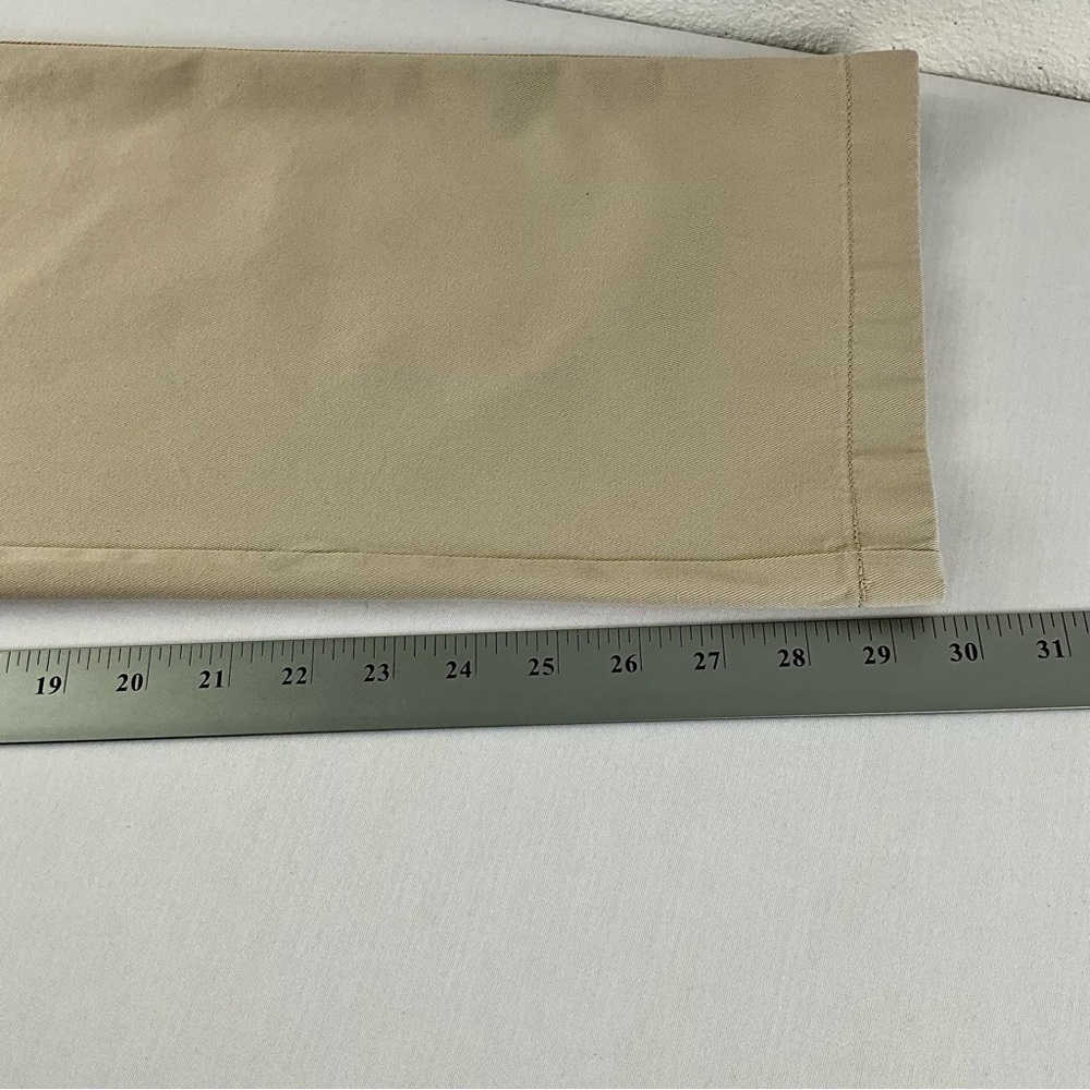 L.L.Bean women beige pant classic fit, wrinkle free Size 6 Regular NWT - Picture 15 of 16